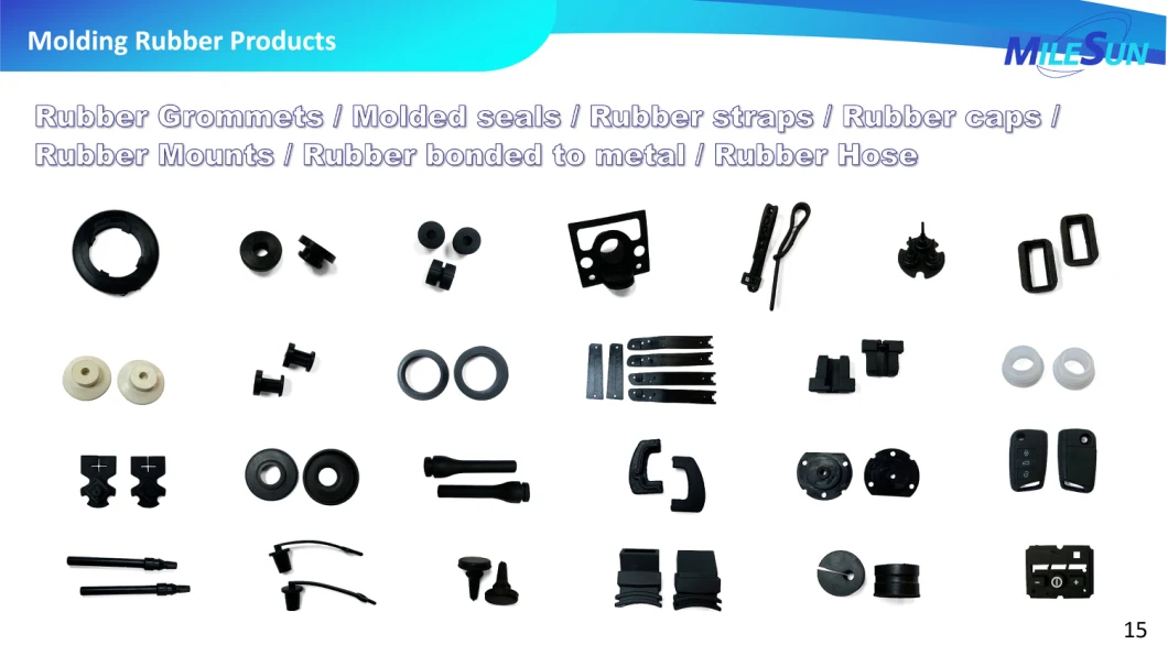 OEM Custom Compression Molding Silicone Parts Molded Other Rubber Products